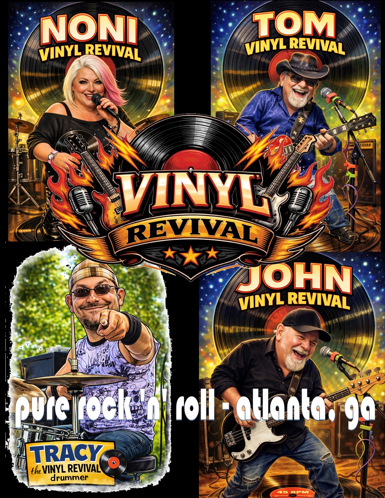 Covington Rock Band Flyer